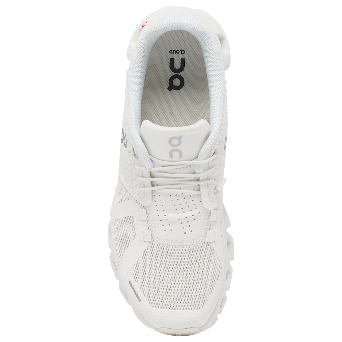 ON Women's Cloud 5 - Undyed White/White