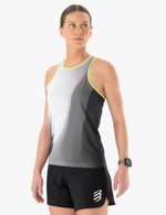 Compressport Women's Performance Singlet - Black/White