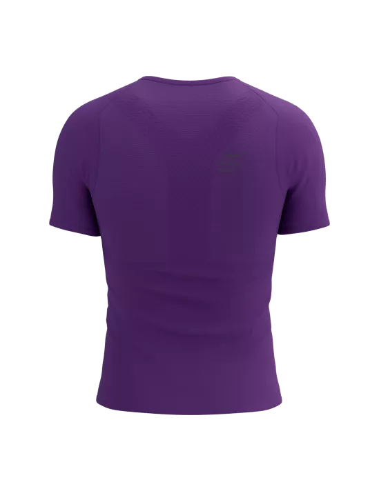 Compressport Men's Performance SS Tshirt - Royal Lilac