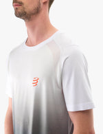 Compressport Men's Performance SS Tshirt - Sugar/Black