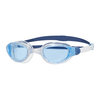 ZOGGS Phantom 2.0 - Clear/Navy - Tinted Blue Lens