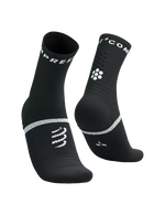 Compressport Unisex's Pro Marathon Sock v2.0 - Black/White