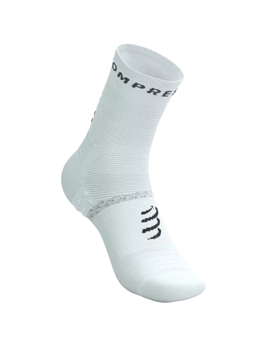 Compressport Unisex's Pro Marathon Socks v2.0 - White/Black