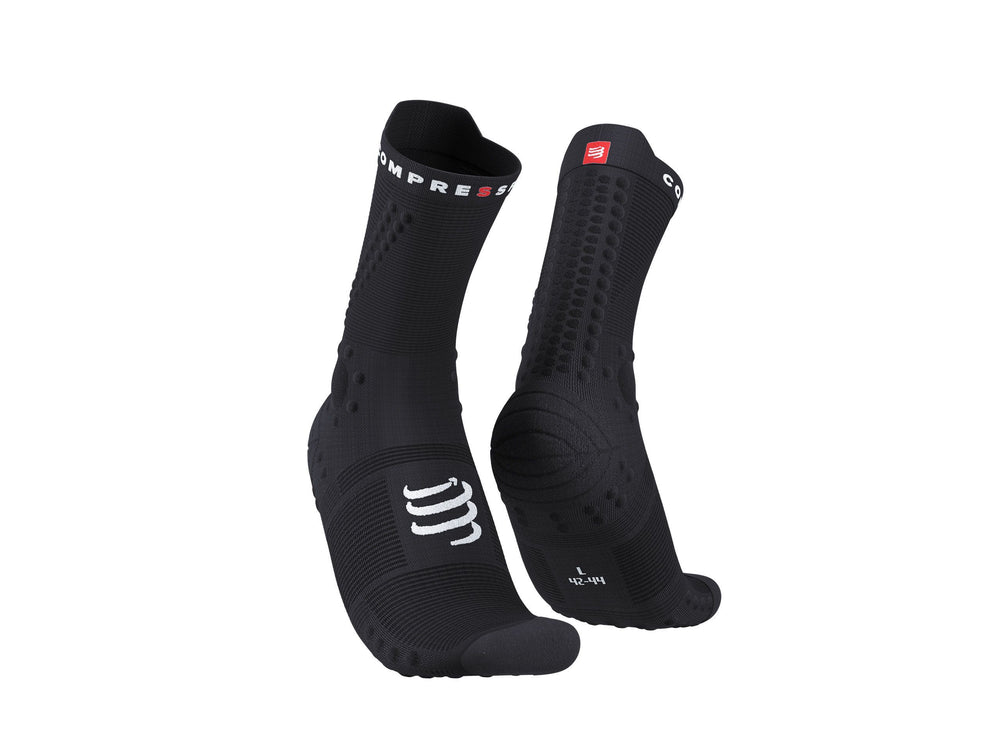 Compressport Unisex's Pro Racing Socks v4.0 Trail - Black