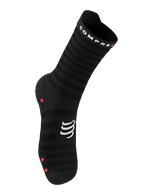 Compressport Unisex's Pro Racing Socks v4.0 Ultralight Run High - Black/Red