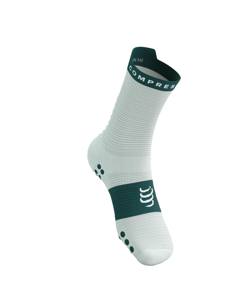 Compressport Unisex's Pro Racing Socks v4.0 Run High - Sugar/Storm