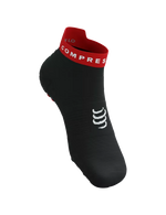 Compressport Unisex's Pro Racing Socks v4.0 Run Low - Black