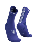 Compressport Unisex's Pro Racing Socks v4.0 Trail - Dazz Blue/Blues