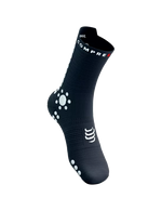 Compressport Unisex's Pro Racing Socks V4.0 Trail - Magnet/White