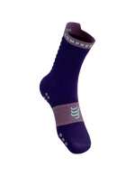 Compressport Unisex's Pro Racing Socks v4.0 Trail - Purple/Grape