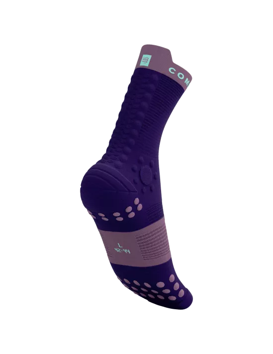 Compressport Unisex's Pro Racing Socks v4.0 Trail - Purple/Grape