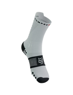 Compressport Unisex's Pro Racing Socks v4.0 Trail - White/Black