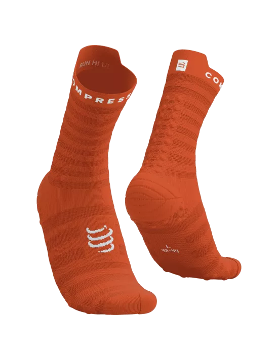 Fireproof Racing Socks Compressport Unisex's Pro Racing Socks v4.0 Ultralight Run High - Fire ...