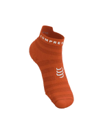 Compressport Unisex's Pro Racing Socks v4.0 Ultralight Run Low - Fire/White