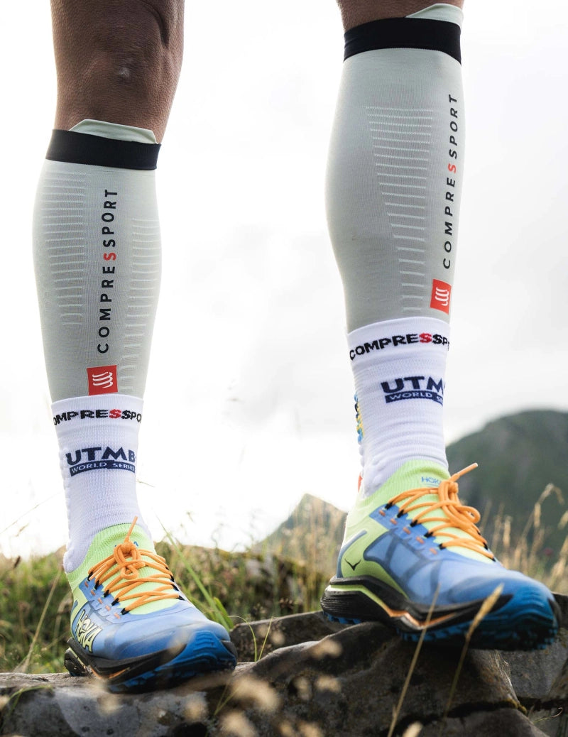 Compressport Unisex's R2 3.0 360° print UTMB 2025 L1 - Ice Flow