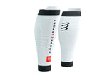 Compressport Unisex's R2 3.0 Calf Sleeve - White/Black