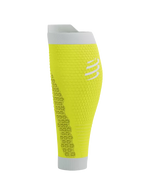 Compressport Unisex's R2 3.0 Calf Sleeve - Safe Yellow/White