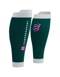 Compressport Unisex's R2 3.0 Calf Sleeve - Storm/White: