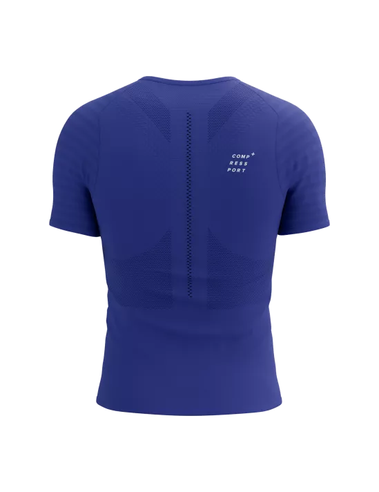 Compressport Men's Racing SS Tshirt - Dazz Blue