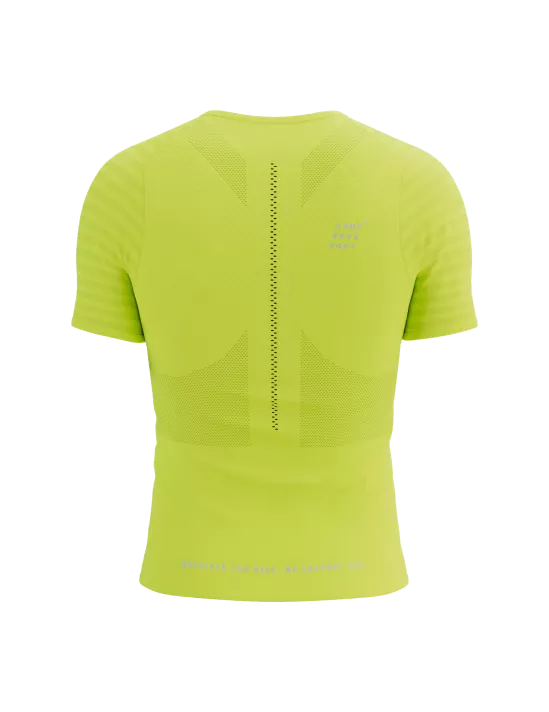 Compressport Men's Racing SS Tshirt - Safe Yellow