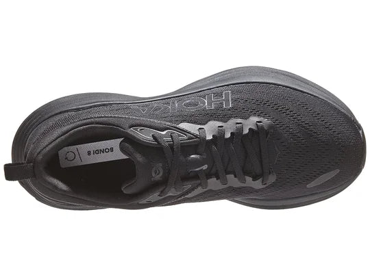 HOKA Men's Bondi 8 Wide - Black/Black