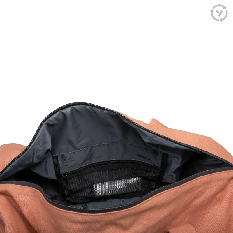 VOORAY Savanna Organic Duffel - Terracotta