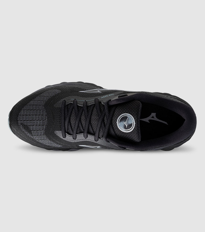 Mizuno Men's Wave Sky 7 2E - Black/Nickel/Ebony – Key Power Sports