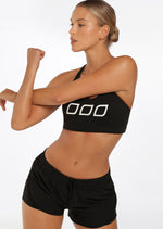 Lorna Jane Skinny Iconic Comfort Sports Bra - Black