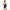 ZOGGS Women's Sumatra Adjustable Scoopback - Navy/Light Blue/White