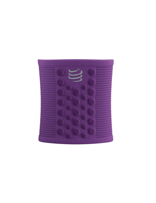 Compressport Unisex's Sweatbands 3D.Dots - Royal Lilac/White