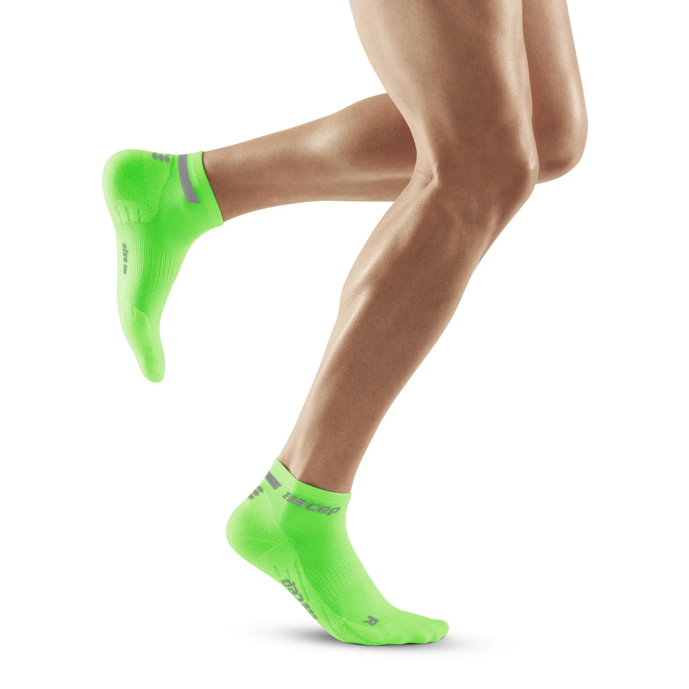 CEP Men's The Run Socks Low Cut v4 - Green