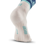 CEP Men's The Run Socks Tall v4 - Blue/Off White