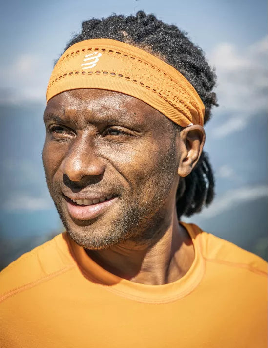 Compressport Unisex's Thin Headband On/Off - Autumn Glory