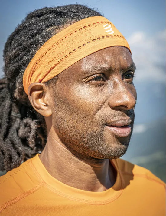 Compressport Unisex's Thin Headband On/Off - Autumn Glory