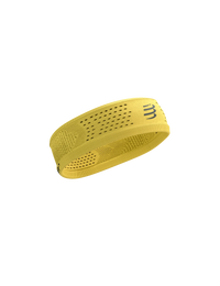 Compressport Unisex's Thin Headband On/Off - Ceylon Yellow