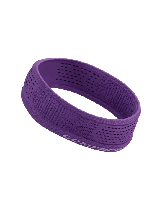 Compressport Unisex's Thin Headband On/Off - Lilac