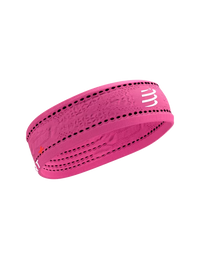 Compressport Unisex's Thin Headband On/Off - Magenta