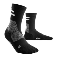 CEP Unisex's Training Socks Mid-Cut - Black
