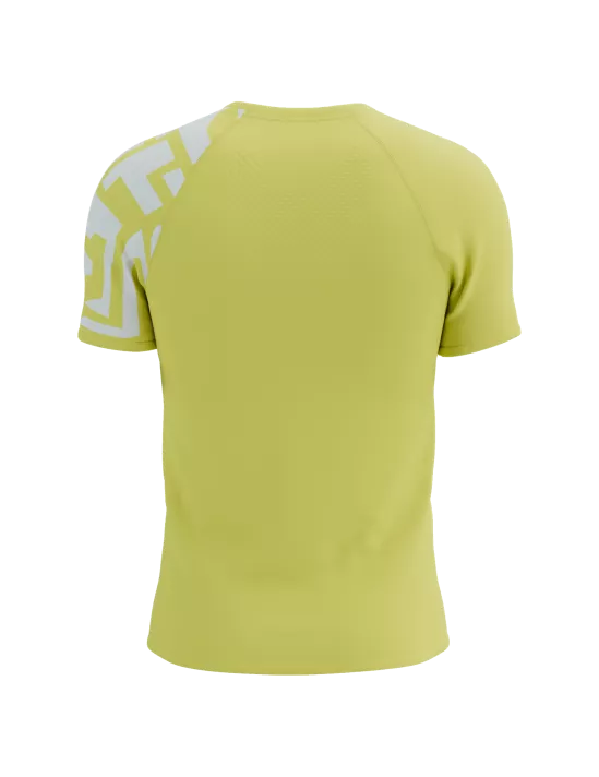 Compressport Men's Training SS Tshirt - Green Sheen