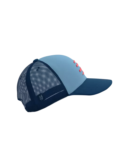 Compressport Unisex's Trucker Cap - Denim/Poseidon