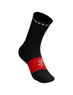 Compressport Unisex's Ultra Trail Sock v2.0 - Black/Red