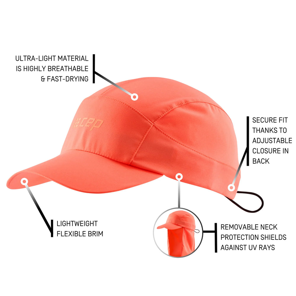 CEP Unisex's Ultralight Cap - Coral