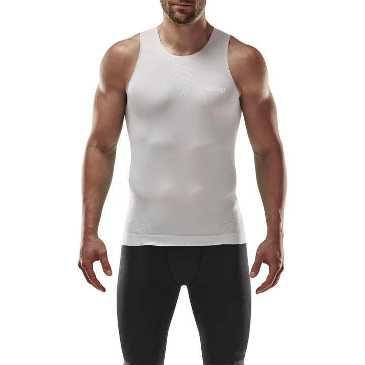 CEP Men's Ultralight Tank Top - White