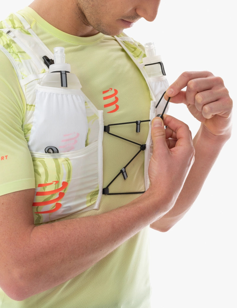 Compressport Unisex's UltRun EVO 10 Pack - Sugar/Green Camo