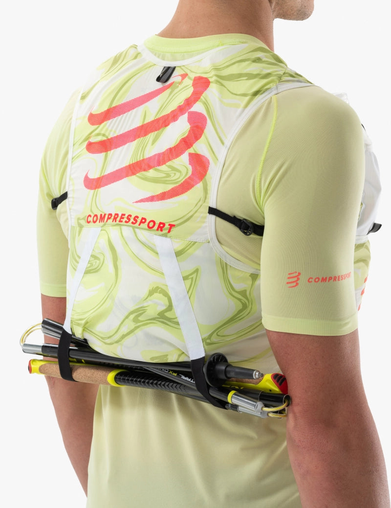 Compressport Unisex's UltRun EVO 10 Pack - Sugar/Green Camo