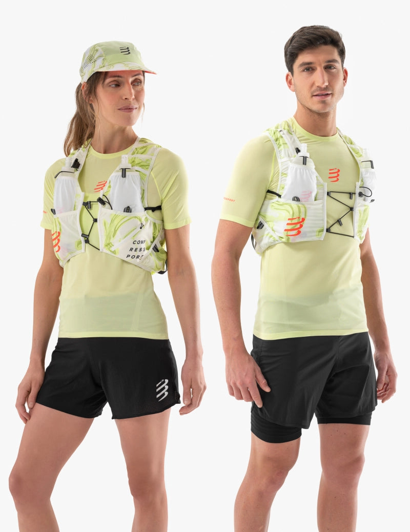 Compressport Unisex's UltRun EVO 10 Pack - Sugar/Green Camo