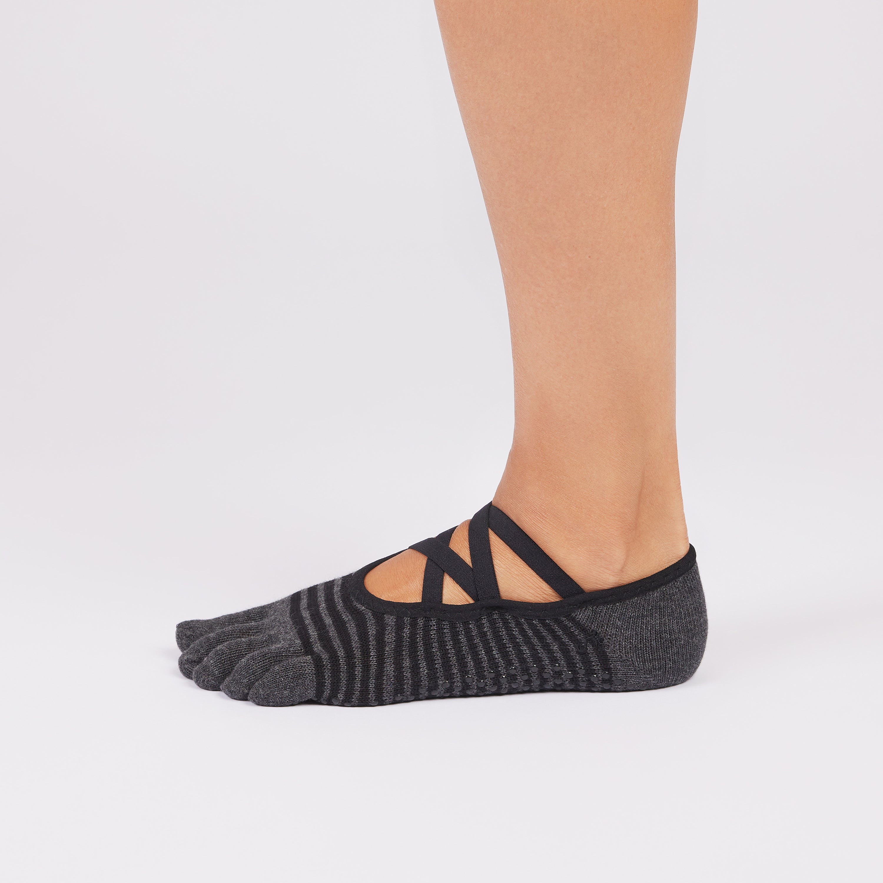 TOESOX Full Toe Elle - Midnight Stripe