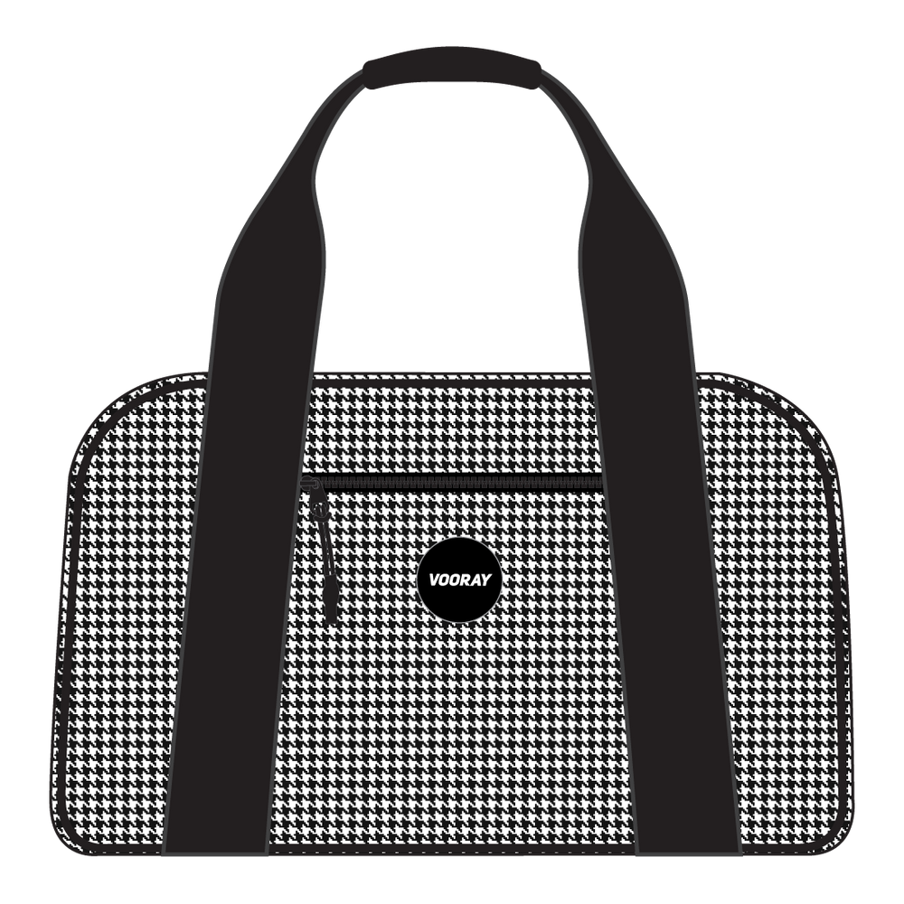 VOORAY Burner Gym Duffel - Houndstooth