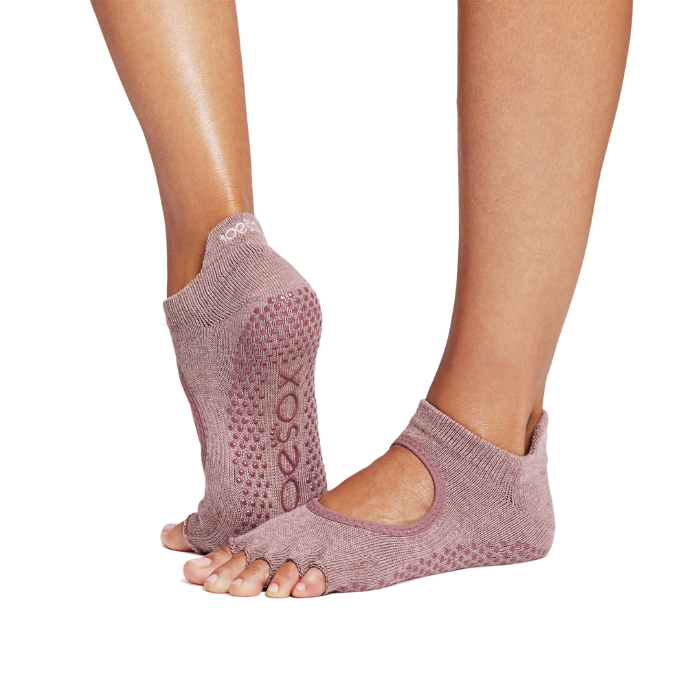 TOESOX Grip Half Toe Bellarina - Rosy