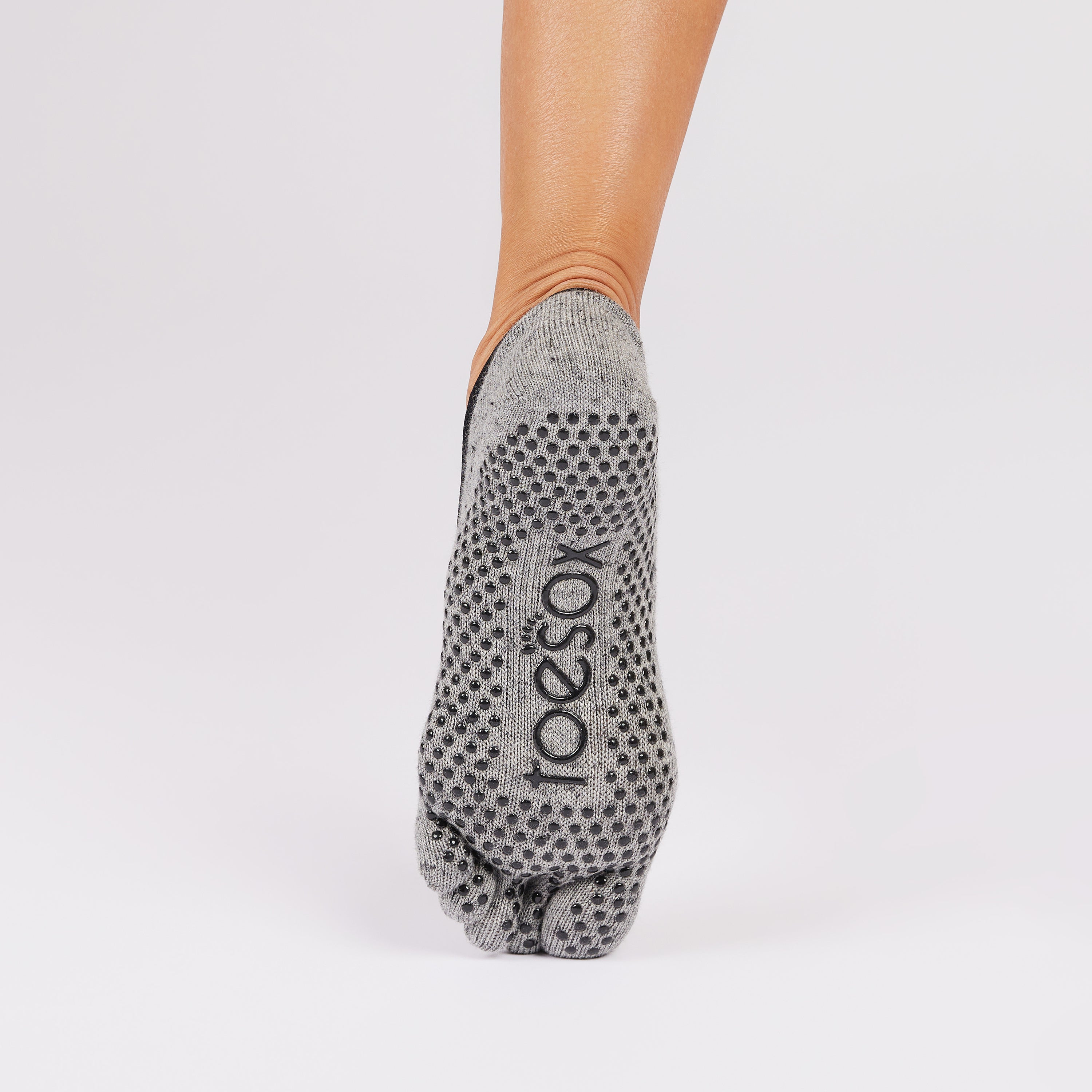 TOESOX Full Toe Elle - Grey Speckle
